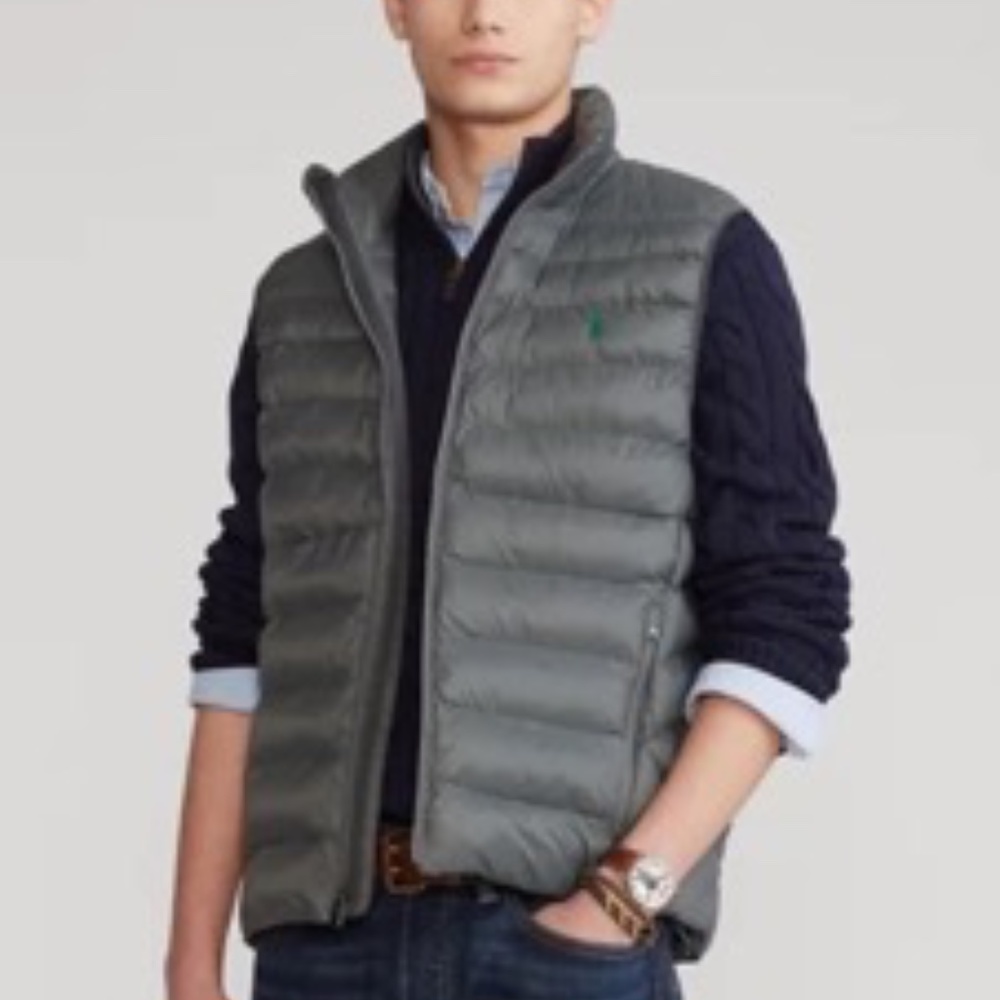 NWT Ralph Lauren Polo Packable Quilted Vest Size Large